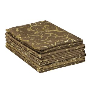 Unique Bargains Cocktail Dinner Wedding Restaurant Party Napkins 19 x 19 Inches 6 Pcs - 1 of 4