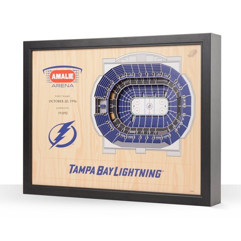 Tampa Bay Lightning Black Framed Jersey Display Case