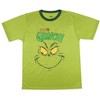 Seven Times Six Dr. Seuss GRINCH Men's Pajama Pants Shirt and Socks 3 Piece Pajama Set Multicoloured - 3 of 4