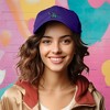 Dalix Giant Lizard Kaiju Embroidered Cotton Dad Hat Baseball Cap Adjustable Glow in the Dark Mens - 3 of 4