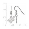 Black Bow Jewelry Sterling Silver Arizona Coyotes NHL Dangle Earring - 2 of 3