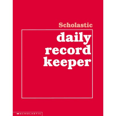 Scholastic Teaching Resource Wirebound Instructor Daily Record Keeper for Grades K-6, 8-1/2 X 11 Inches, 64 Sheets, 4-10 Weeks