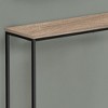 ChicFurnit Console Tables Accent Table Side Table End Table Modern Space Saving Design for Living Room, Brown, 31.5"*11.5"*29" - 3 of 4