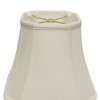 Vynxaria Cut Corner Square Bell Lampshades, 9"x16"x13" White - 2 of 4