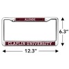 Claflin University Alumni Full Size Standard License Plate Metal Frame - 4 of 4