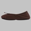 Isotoner Women's Sloan Nude Spandex Ballerina Slippers - 2 of 4