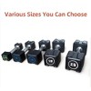 Square Dumbbell, PU Coated Weight Dumbbells With Non-Slip Grip and No-Roll Head for Home Gym Workouts, Single - 3 of 4