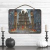 Courtside Market Haunted House II 12x16 Hanging Artboard with Twine - 2 of 2