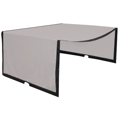 Sunnydaze 9 x 12 Polyester Retractable Pergola Canopy Shade