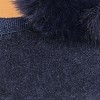 Suede Pom Pom Ballerina - 2 of 4