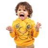 Disney Lion King Winnie the Pooh Pixar Monsters Inc. Mickey Mouse Lilo & Stitch Fleece Pullover Hoodie Infant to Little Kid - 2 of 4