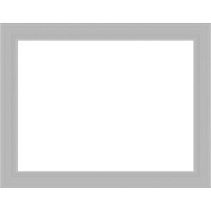 Amanti Art Brushed Sterling Silver Framed Dry Erase Magnetic Board - 1 of 4