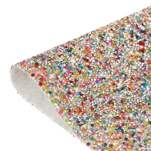 Unique Bargains Self-Adhesive DIY Craft Car Decoration Bling Crystal Rhinestone Sheet - 1 of 3