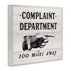 Stupell Industries Complaint Department 100 Miles Away, 20" x 16" - 3 of 4