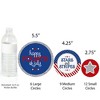 Big Dot of Happiness 4th of July - Independence Day Party Giant Circle Confetti - Party Decorations - Large Confetti 27 Count - 3 of 4