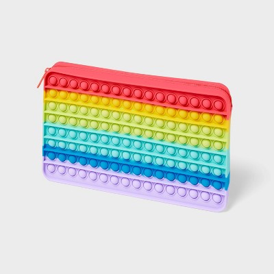 Bubble Pop Pencil Pouch Rainbow - up&up™