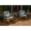 Casual Cushion Solid Sunbrella Fabric 1-Piece Indoor/Outdoor Lumbar Pillow, 19"W x 12"L - 2 of 4