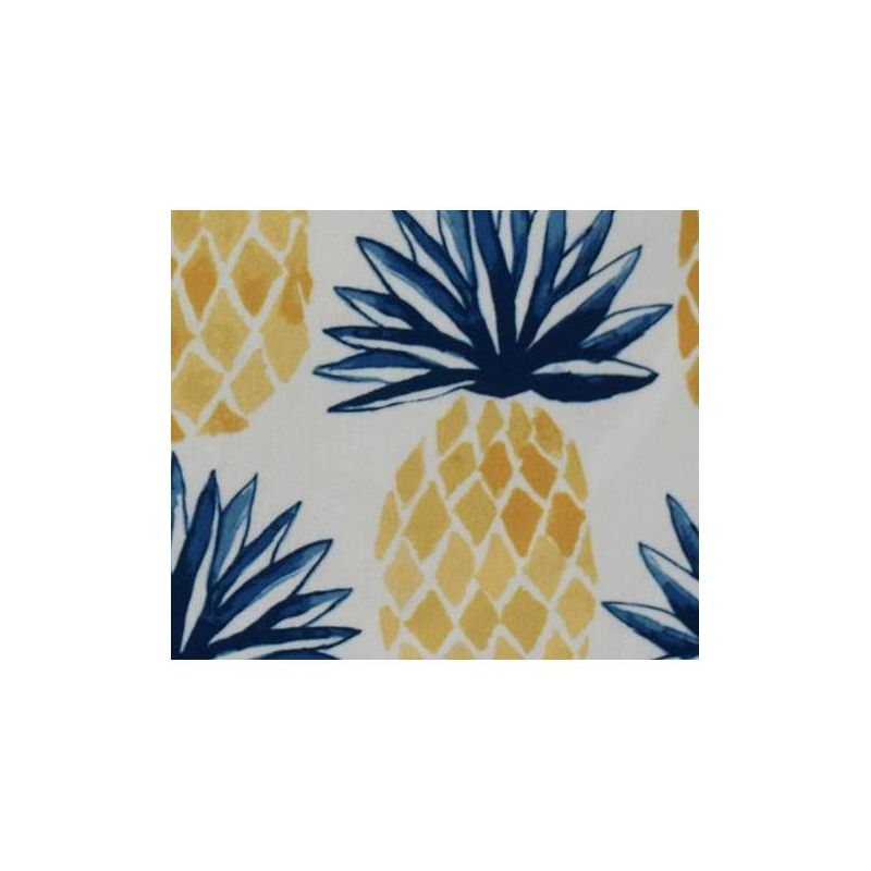 16&#34;x16&#34; Printed Spiked Pineapples Square Throw Pillow Blue - e by design, 3 of 5