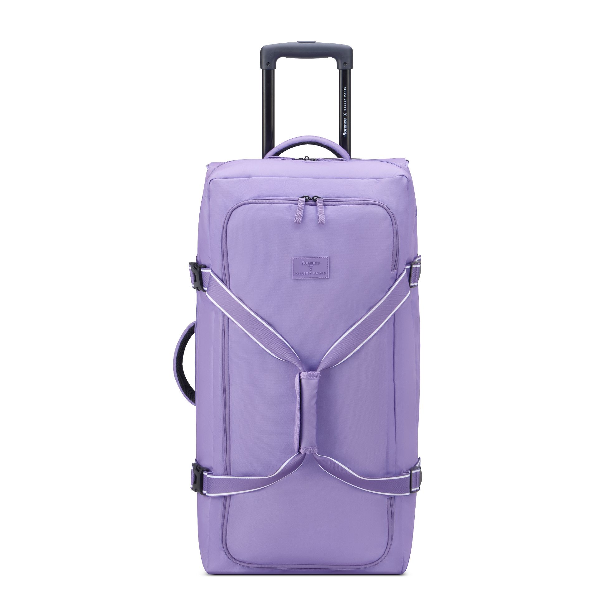 Florence by mills x DELSEY PARIS Checked On A Roll 28" Softside Duffel Bag - Lavender