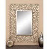 Metal Ribbon Wall Mirror Silver - Olivia & May : Target