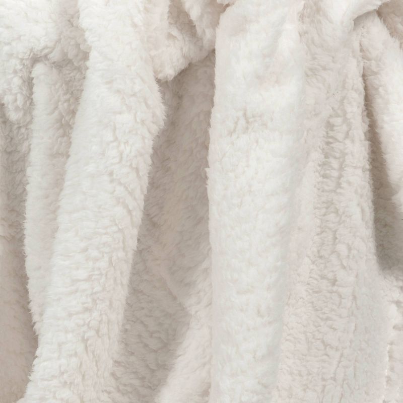 Faux Shearling Throw Blanket - Room Essentials™, 5 of 6