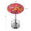 Coca-Cola  Art Bar Table with Footrest - 4 of 4