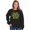 Halloween Season Trick or Treat Sweatshirt for Men or Women Brisco Brands - 3 of 4