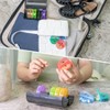 Sukuos 7-Day 2x Pill Organizer, Large Daily Pill Cases for Pills, Vitamins, Fish Oil & Supplements - 3 of 4