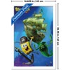 Trends International Nickelodeon The SpongeBob Movie: Search for SquarePants (2025) - Flying Dutchman Chasing Framed Wall Poster Prints - 3 of 4
