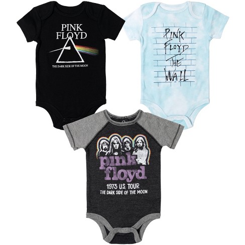 dechifrere overskridelsen rester Pink Floyd Infant Baby Boys 3 Pack Bodysuits Black / Grey / Blue 18 Months  : Target