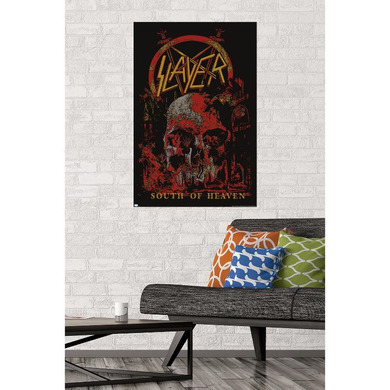 Trends International Slayer - South Of Heaven Unframed Wall Poster Prints, 2 of 7