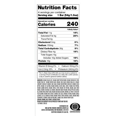 Dave's Killer Bread Amped-Up Protein Chocolate Chip Cookie Dough - 7.6oz