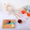 Pavilion Gift Company - Love - 9" Wood & Resin Cheese/Bread Board Set - Cutting Boards - 3 of 4