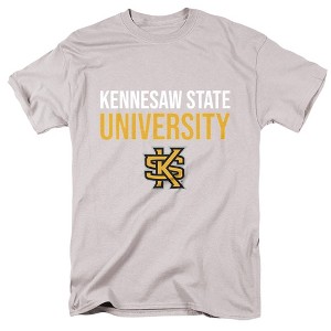 Men's Kennesaw State University Official Stacked T-Shirt - 1 of 4