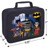 Batman Bat Family Insulated Soft Sided Lunch Box - 2 of 4