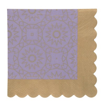 16ct Boho Sophistiplate Lunch Napkin