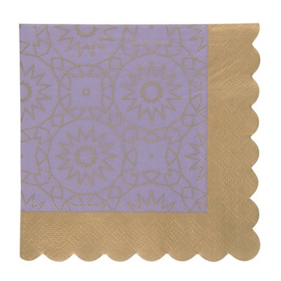 16ct Boho Sophistiplate Lunch Napkin