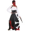 HalloweenCostumes.com Women's Pirate Flag Gypsy Costume - 2 of 4