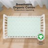 KeaBabies 2pk Soothe Fitted Crib Sheets Neutral, Organic Baby Crib Sheets, Fits Standard Nursery Baby Mattress - 2 of 4