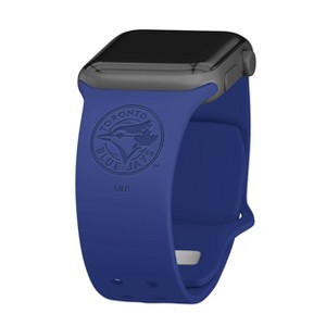 MLB Toronto Blue Jays Wordmark Engraved Apple Watch Band - 1 of 4