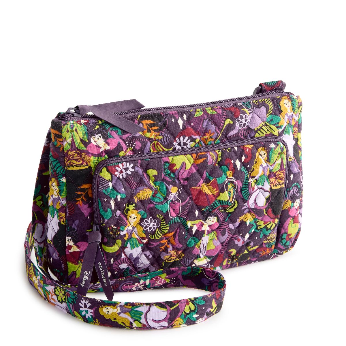Vera Bradley Women's Outlet Disney Hocus Pocus Cotton Little Hipster Bag