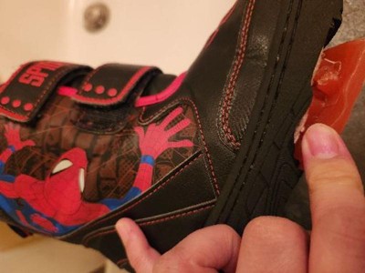Spider-man Boots Target Red/black - Boys\' Marvel Winter Toddler :