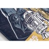Jay Franco Star Wars Vintage Droid Poster Plush Throw Blanket - 2 of 4