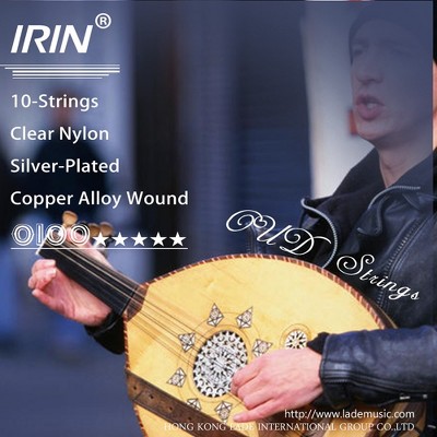 Strings Nylon Silver Plated Copper Alloy Winding Clear Normal Tension Strings Set Replacement Accessory