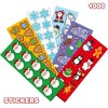 ArtCreativity Bulk Assorted Christmas Themed Stickers - 100 Sheets with Over 1000 Stickers - 3 of 4