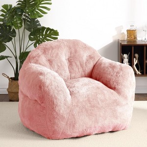 TROPOW Extra Large Bean Bag Chair,Pre-Filled Plush Beanbag Sofa for Adults, Kids & Teens, Comfortable Lounge Chair for Bedroom & Living Room - 1 of 4