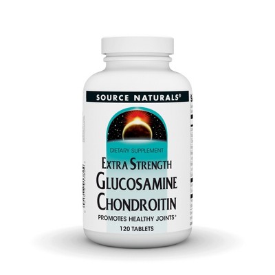 Glucosamine Chondroitin Extra Strength by Source Naturals, Inc.  -  120 Tablet