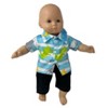 Doll Clothes Superstore Animal Shirt Cargo Pants Fit 15-16 Inch Baby Dolls - 2 of 4