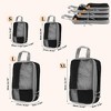 Unique Bargains Compression Packing Bags for Suitcases 1 Set - 2 of 4