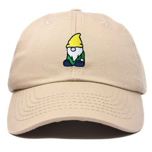 Dalix Gnome Embroidered Cotton Baseball Cap Adjustable Dad Hat Mens - 1 of 4